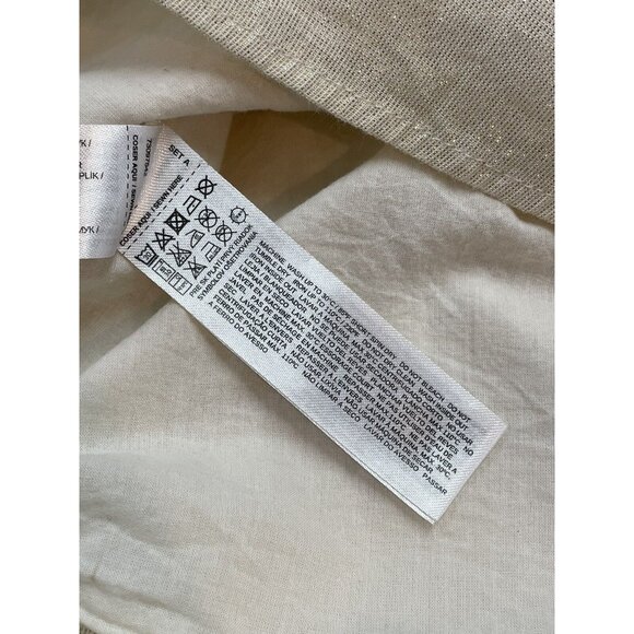 Mango Kids Gold Metallic Baby Girls Dress 18-24 M Ruffle Sleeves Formal - Picture 5 of 6